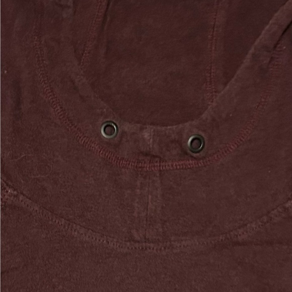 American Eagle Outfitters Pullover Hoodie Men's Medium Burgundy - Picture 6 of 6